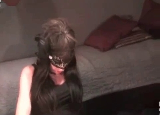 Her twat is filled with her dog's jizz