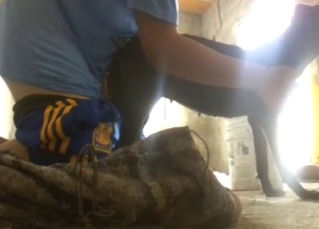 Skinny and slutty dog taking that nice dick